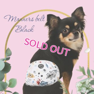 画像4: 特売【在庫限り】【500円】【白 ホワイト】宇宙柄 マナーベルト【メール便OK】犬用 愛犬ベルト カフェ