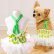 画像1: 【サマーセール】【最終sale】【580円】【犬 服】ライムチュチュワンピース【Petstyle】【メール便OK】  (1)