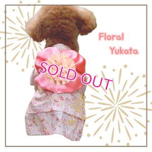 画像7: 【犬 服】【Sale】【値下げ】【帯飾り付】オシャレゆかた【Cute dog】【メール便OK】ピンク XS