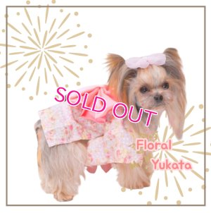 画像6: 【犬 服】【Sale】【値下げ】【帯飾り付】オシャレゆかた【Cute dog】【メール便OK】ピンク XS
