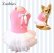 画像4: 【在庫Sale】【1380円】【犬 服】ホワイトリボンのチュチュドレス【メール便OK】