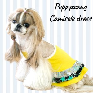 画像4: 【セール】【半額】【犬 服】【メール便OK】キラキラスターのキャミワンピ【Pappyzznag】
