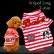 画像2: 【特売品】犬服 可愛いボーダー半袖ワッペン Tシャツ (2)