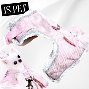 画像8: 高級IS PET ピンク ハーネス＆リードセット フリル フリル チュール 小型犬 チワワ プードル 春夏 お出かけ GW 旅行 可愛い