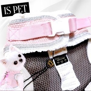 画像10: 高級IS PET ピンク ハーネス＆リードセット フリル フリル チュール 小型犬 チワワ プードル 春夏 お出かけ GW 旅行 可愛い