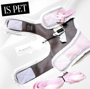 画像15: 高級IS PET ピンク ハーネス＆リードセット フリル フリル チュール 小型犬 チワワ プードル 春夏 お出かけ GW 旅行 可愛い