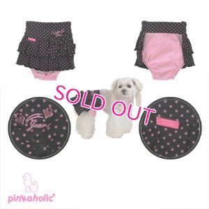 画像3: 【在庫限りsale】【L】【メール便無料】エンジェルスカート＆マナーパンツ ブラック【Pinkaholic】 