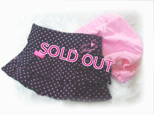 画像4: 【在庫限りsale】【L】【メール便無料】エンジェルスカート＆マナーパンツ ブラック【Pinkaholic】 