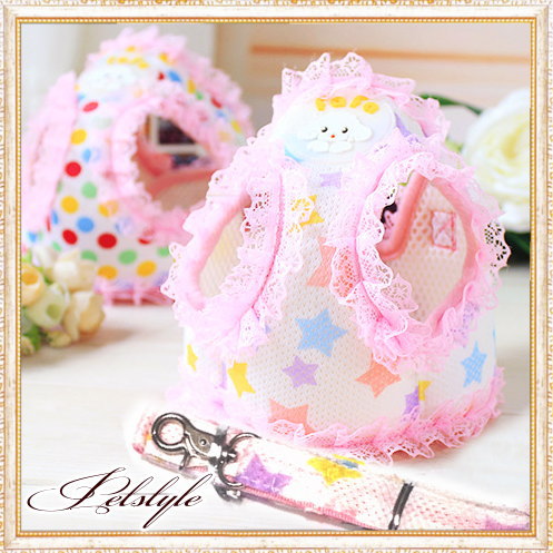 【再入荷】【お試し価格】【1580円】Petstyleキュートハーネス＆リード【Petstyle】【メール便OK】