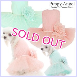 画像: 新作/Peach Flower Dress/PUPPYANGEL/PA-DR119【送料無料】