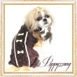 画像1: 【20％OFF】【2380円】【セール】【犬 服】【メール便OK】リボンのブラウニーオールインワン【Puppyzzang】