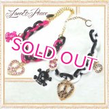 画像: 【セール】【メール便無料】ラブアンドピースのネックレス　Love&Peace Necklace【コカパパ】