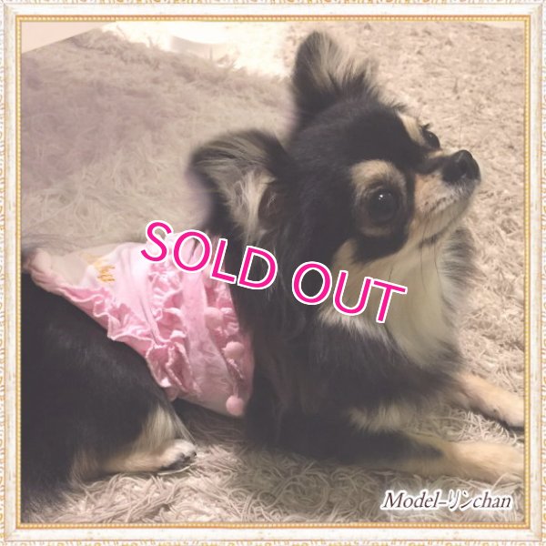 画像9: 【新作】【Sale】【1580円】【犬 服】【メール便OK】ポンポン＆フリルのタンクTEE【ABBYABBY】