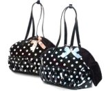 画像: 【在庫限り】水玉キャリーバッグ　Polkadot Bowling Carrier【Pappyangel】