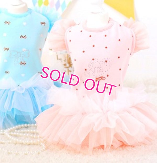 画像5: 【新作】【値下げ】【Sale】【1980円】【犬 服】ふわふわフリルの水玉ワンピ【petstyle】【メール便OK】