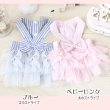 画像3: 【新作】【春夏】【Sale　2180円】【犬 服】ストライプ＆チュールのスカートOP【Petstyle】【メール便OK】