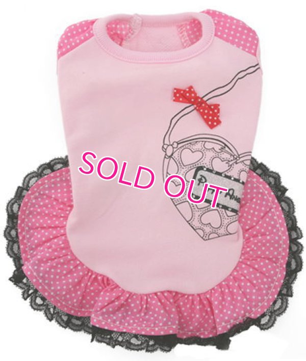 画像7: 【在庫限り】【50%OFF】【犬 服】リトルクラッチバッグドレス 【PUPPYANGEL】【メール便OK】