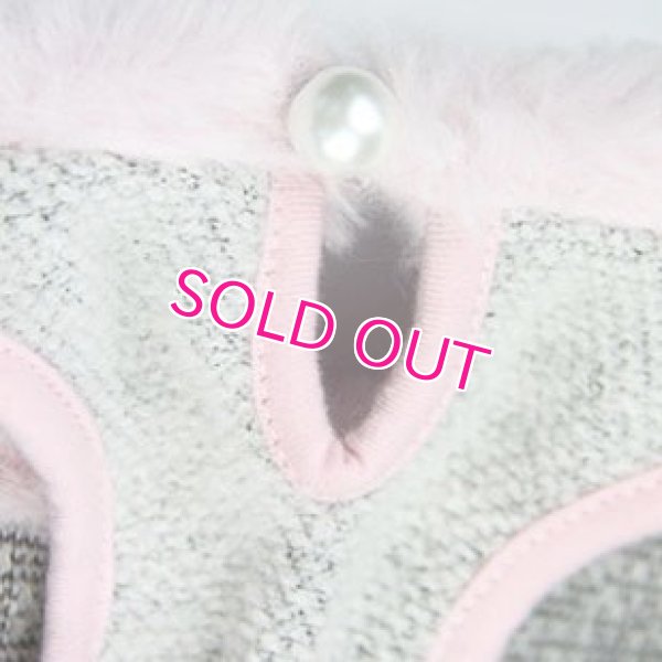 画像8: 【犬 服】【30％OFF】【Sale3680円】 Cocoニッティードドレスグレー【PrettyPet】【メール便OK】
