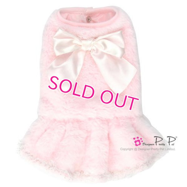 画像8: 【犬 服】【30％OFF】【Sale3380円】 プラッシュファードレスピンク【PrettyPet】【メール便OK】