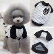 画像9: 【新作】 【Sale】【1580円】【犬 服】DOGワッペンのストライプTEE【cheepet】【メール便OK】