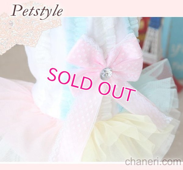 画像4: 【最終Sale】【在庫限り】【1180円】マカロンカラ－のワンピース【petstyle】【メール便OK】