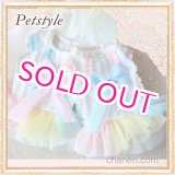 画像: 【最終Sale】【在庫限り】【1180円】マカロンカラ－のワンピース【petstyle】【メール便OK】