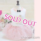 画像: 【在庫限り】【sale】【春夏】【犬 服】カメリア王冠のワンピース【Petco】【メール便OK】
