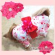 画像8: 【犬 服】【Sale】【帯飾り付】可愛い梅の花ゆかた【Petstyle】浴衣　和装　着物【メール便OK】