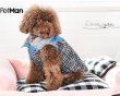 画像12: 【在庫限り】【犬 服】Cocoスタイルラグジュアリーツイードコート　両面OK【PetMan】【送料無料】