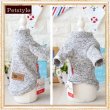 画像5: 【Sale】【1080円】【犬 服】MIXニット長袖TEE【Petstyle】【メール便OK】【裏起毛】