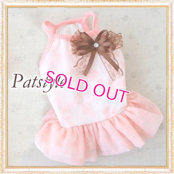 画像4: 【新作】【春夏】【1580円】【犬 服】ローズ柄チュールのキャミワンピース【Petstyle】【メール便OK】