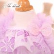 画像16: 犬 服 犬の服 ドッグウェア ワンピース ワンピ 春 夏 新作 MKO フラワー レース チュチュ Dress【メール便可】