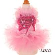 画像2: 在庫限り 犬の服 Sale  ラグジュアリー スパンコール＆チュチュDress【メール便無料】パーティー イベント