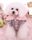 画像6: 犬 服 犬の服 Sale ドッグウェア ワンピース ドレス  秋冬のチェックとリボンのコートDress【メール便可】