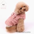 画像16: 愛犬の服【秋冬】【sale】リボンとレースのセレブファーコート【メール便OK】