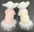 画像5: 愛犬の服/シフォンとパールフリルのラグジュアリーdress【cockerpapa】