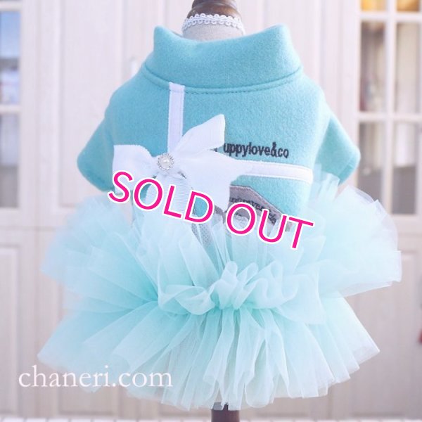 画像1: 犬 服 犬の服【在庫sale】【限定販売】ティファニーブルー の チュチュDress【メール便可】パーティー イベントセレクト import