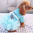 画像3: 犬 服 犬の服【秋冬】【限定販売】ティファニーブルー の チュチュDress【メール便可】パーティー イベントセレクト import