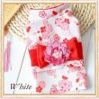 画像6: 在庫限り【XS】【犬 服】【Sale】【帯飾り付】可愛い梅の花ゆかた【Petstyle】浴衣　和装　着物【メール便OK】