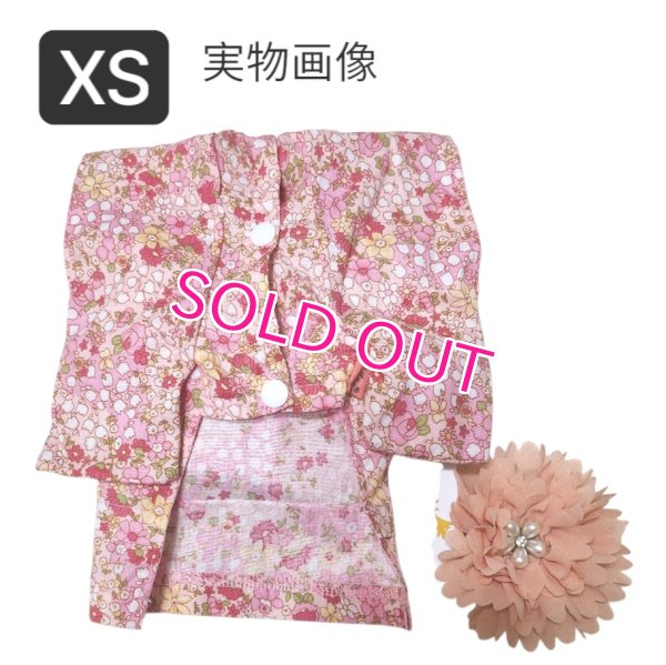 画像4: 【犬 服】【Sale】【値下げ】【帯飾り付】オシャレゆかた【Cute dog】【メール便OK】ピンク XS