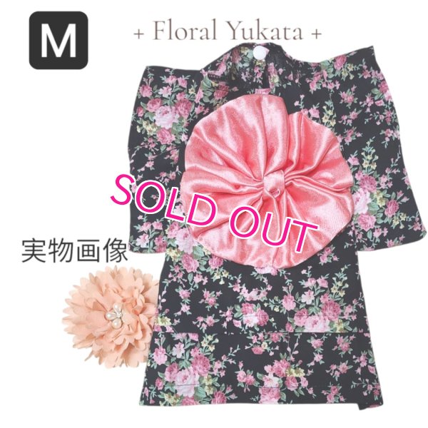 画像3: 【犬 服】【Sale】【1220円】【帯飾り付】オシャレゆかた【Cute dog】【メール便OK】ブラック M