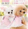 画像1: 高級IS PET ピンク ハーネス＆リードセット フリル フリル チュール 小型犬 チワワ プードル 春夏 お出かけ GW 旅行 可愛い