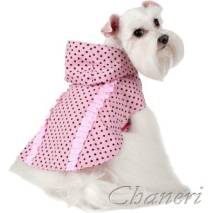 画像: 【期間限定セール】【メール便無料】愛犬服/ポルカドットレインコート・ピンク【PINKAHOLIC】xmas