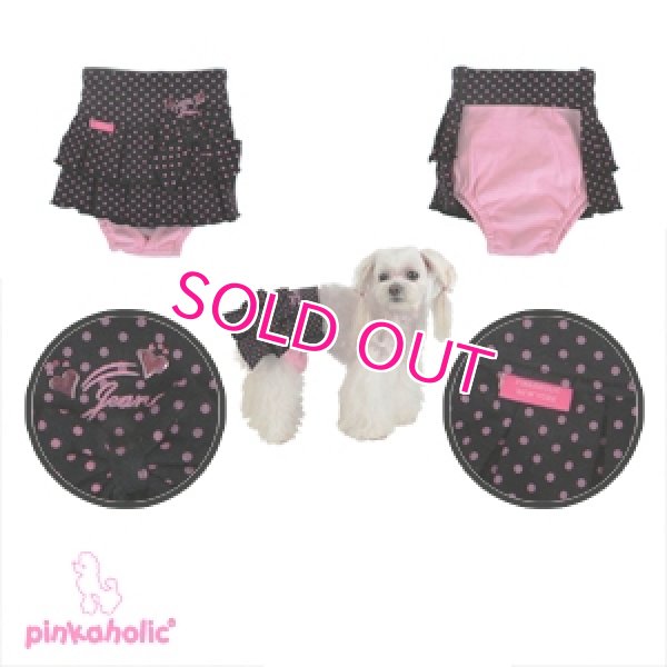 画像3: 【在庫限りsale】【L】【メール便無料】エンジェルスカート＆マナーパンツ ブラック【Pinkaholic】 