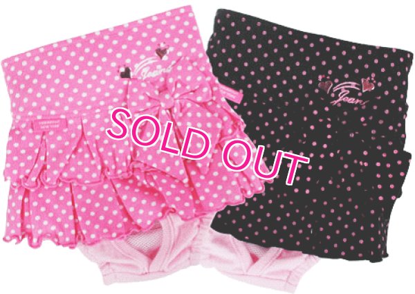 画像2: 【在庫限りsale】【L】【メール便無料】エンジェルスカート＆マナーパンツ ブラック【Pinkaholic】 