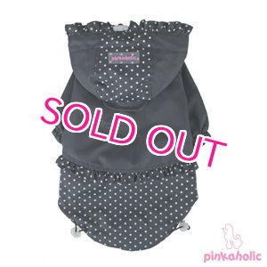 画像: 【期間限定セール】【メール便無料】愛犬服/ピンカ・レインコート・ネイビー【PINKAHOLIC】xmas