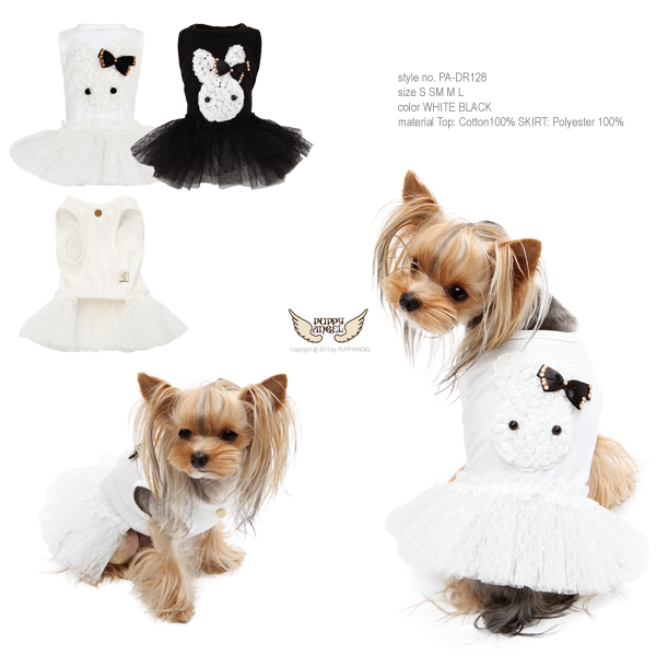 画像: PUPPYANGEL/新作Natty Rabbit Tutu Dress/PA -DR128【送料無料】