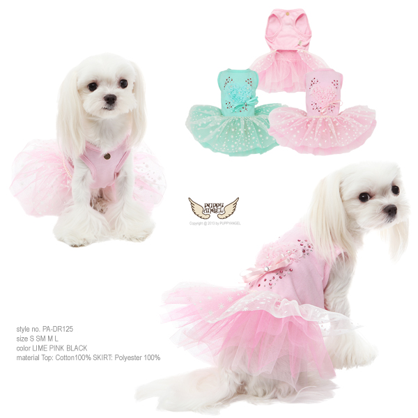 画像: PUPPYANGEL/新作Sweet Valentine Tutu Dress /PA-DR125【送料無料】