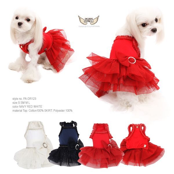 画像: PUPPYANGEL/新作Party Tutu Dress/PA-DR123 【送料無料】