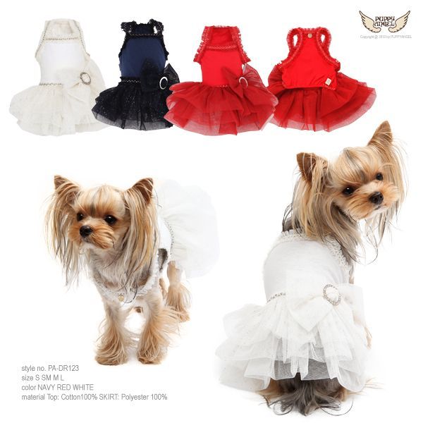 画像: PUPPYANGEL/新作Party Tutu Dress/PA-DR123 【送料無料】